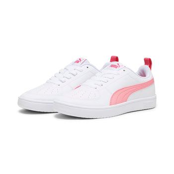 Sneakers bianche da ragazza con striscia a contrasto Puma Rickie Jr, Brand, SKU s354000142, Immagine 0